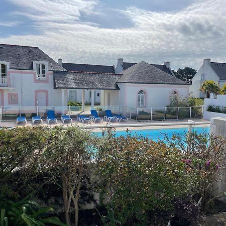 Maison De Vacances De 56 M2 Dans Residence Avec Piscine Chauffee Proche Plages Locmaria Zewnętrze zdjęcie