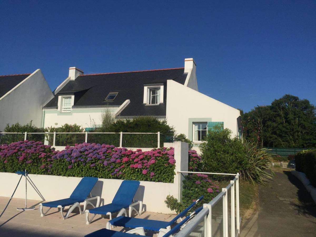 Maison De Vacances De 56 M2 Dans Residence Avec Piscine Chauffee Proche Plages Locmaria Zewnętrze zdjęcie