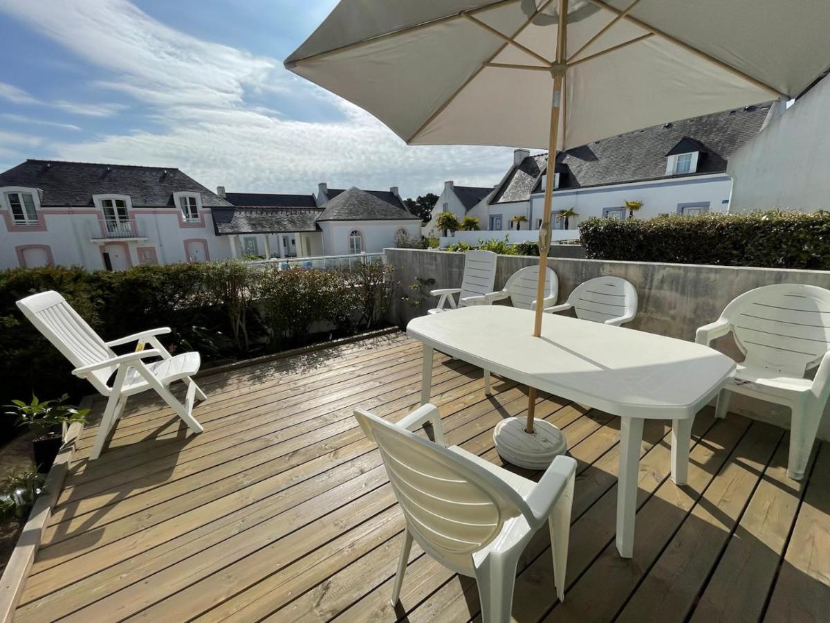 Maison De Vacances De 56 M2 Dans Residence Avec Piscine Chauffee Proche Plages Locmaria Zewnętrze zdjęcie